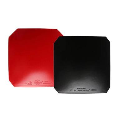 Imagem de Borracha Dura para Tênis de Mesa - Ataque Rápido com Esponja e Adesivo