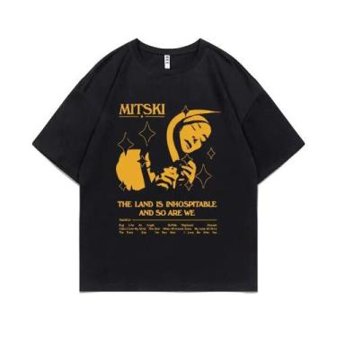 Imagem de Camiseta Oversized Feminina Vintage Mitski - Estampa de Álbum, 1, eu1