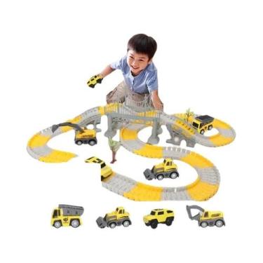 Imagem de Trem Elétrico de Brinquedo para Crianças - 137 a 467 Peças - Conjunto 