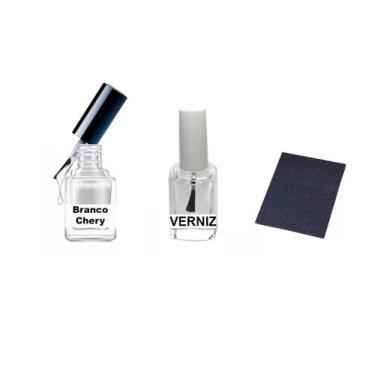 Imagem de Tinta De Retoque Tira Risco Carro Chery - Branco - Jhow Adesivos