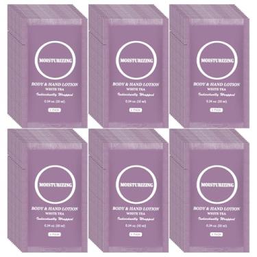 Imagem de RSQAZQ Loção Corporal Para Viagem, Loção Cremosa Para As Mãos Embalada Individualmente, Nutritiva Para Pele Extra Seca, Mini Pacote Pequeno, Hidratante Para Banho, Produtos De Higiene Pessoal Para V