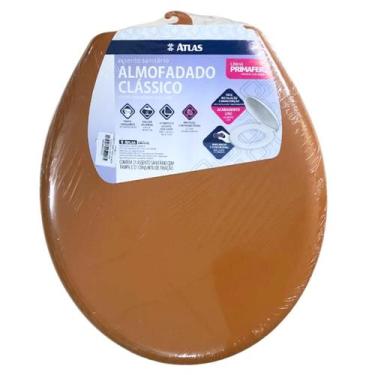 Imagem de Assento Tampa Vaso Almofadado Tamanho Universal Atlas Primafer Oval, C