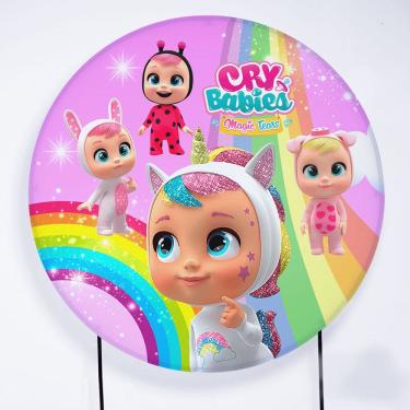 Imagem de Painel Decorativo para Festa 1,50x1,50 metros Vesti Fácil com Elástico Cry Babies - Fera Print