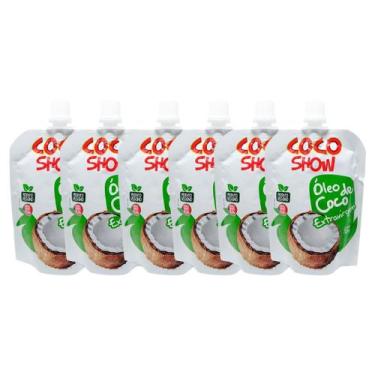 Imagem de Kit 6uni Óleo de Coco Extra Virgem Pouch Coco Show 70ml - Copra