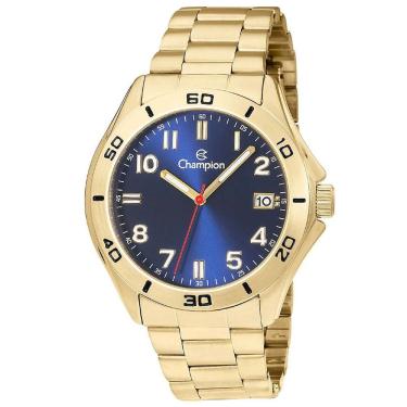 Imagem de Relógio Champion Dourado Masculino Ca31426e