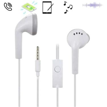Imagem de Fone De Ouvido Stereo Sport Com Mic. P2 Cor Branco - RELOGS