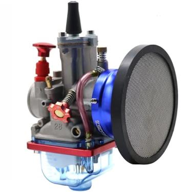Imagem de ZSDTRP Carburador Atualizado, Câmara De Flutuação Transparente, Com Kit Filtro Ar Admissão, Agulha Injetora Ajustável Para Scooter, Motocicleta, Mped, Atv, Utv, Acessórios Kart (28)
