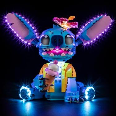 Imagem de Mililier LED Light Kit for Lego 43249 Stitch Set,Compatible with Lego 43249 Building Blocks Model