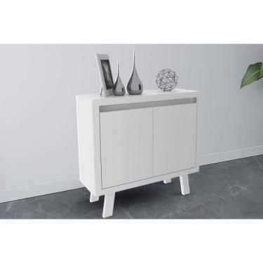 Imagem de Buffet de Sala Jantar ME4187 c/ 2 Portas Branco - Tecno Mobili