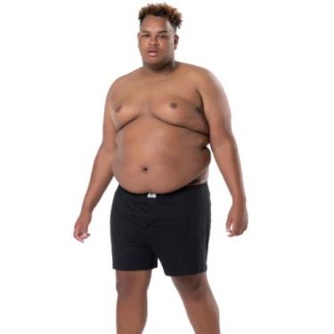 Imagem de Cueca Samba Canção Plus Size Abertura Frontal 100% Algodão Keeper 148,