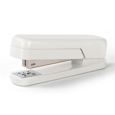 Imagem de Grampeador giratório de braço oscilante, capacidade para 20 folhas, sem congestionamento, grampeadores de mesa com rotação de 360 graus para escritório, casa, sala de aula, livreto, encadernação de