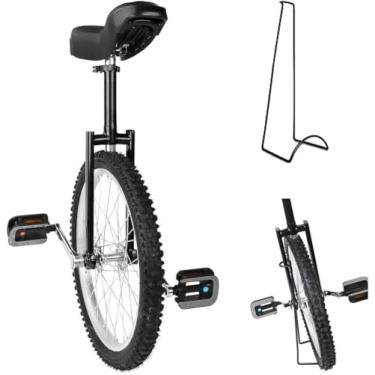 Imagem de Treinador De Rodas Monociclo Altura Ajustável Antiderrapante Pneu De Montanha Balae Ciclismo Exercício, Com Monociclo Std, Roda Monociclo