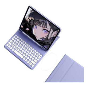 Imagem de Capa para Tablet com Teclado Redondo Samsung Tab A9 PLUS 11 Polegadas X210/X216/X218/