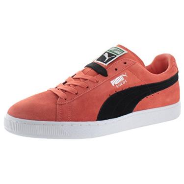 Imagem de Puma - Tênis masculino Suede Classic Plus, Laranja, 9