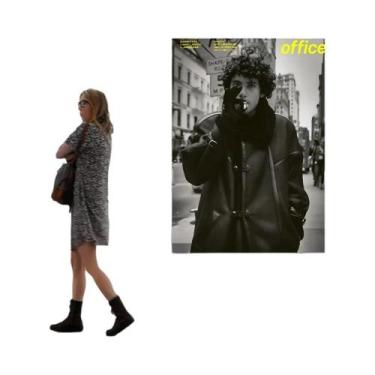 Imagem de Dominic Fike Pop Singer Adesivo De Parede Vintage Para Sala De Estar, 