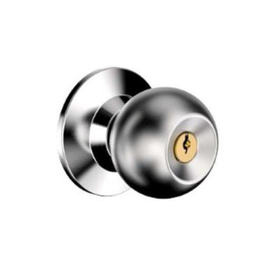 Imagem de Fechadura Cilíndrica Externa Bola Soprano - Broca 90mm Escovada