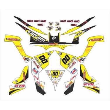 Imagem de Adesivos Quadriciclo Can Am Renegade 800 0,60Mm 3M Cn004 - Spts