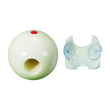 Imagem de Vaveren Bola de bilhar com buraco, treinamento de tacadas de bilhar, auxiliar de mira estável, exercitador de tacadas de bilhar, treinamento de vara de sinuca, Grande para Bola