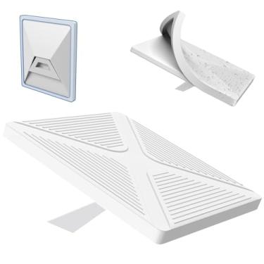 Imagem de Tomorotec Capa protetora de silicone para mini prato Starlink, capa à prova d'água à prova de poeira, proteção antiarranhões, configuração sem ferramentas, acesso total à porta e sem perda de sinal