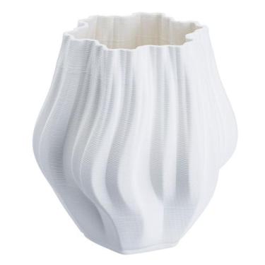 Imagem de Vaso Decora Sala Planta Rústico Off-White Cerâmica Rafimex