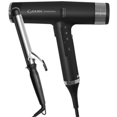 Imagem de Kit Secador iQ3 Black e Modelador Salon Curl 32mm