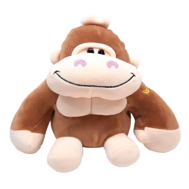 Imagem de Pelúcia Gorila com Ventosa 21cm B0053 - BBR Toys