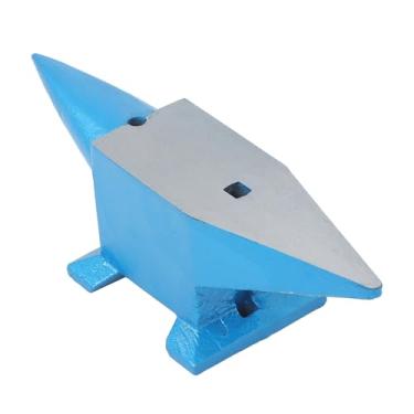 Imagem de Thomletha Bigorna de aço de ângulo duplo de 20 kg, bigorna grande de aço fundido para modelar, martelar e alisar peças de trabalho