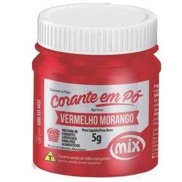 Imagem de Corante em pó vermelho 5g mix