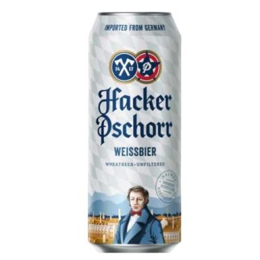 Imagem de Cerveja Alemã Hacker Pschorr Weissbier Lata 500ml