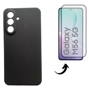 Imagem de Capa + Pel Vidro 3D Compatível Para Samsung Galaxy M56 5G - Db