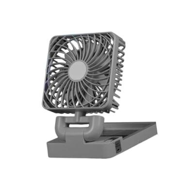 Imagem de BLWOTMOR Ventilador de Carro Portátil, Circulador Elétrico E Movido a Energia Solar com Rotação de 360° para RV, Van, Sedan, Carro, cabeça única preta