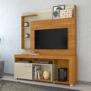 Imagem de Home Theater Helios Com Painel Cumaru-opala