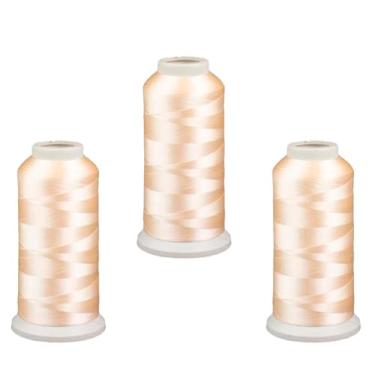 Imagem de 3 Linha De Poliester Máquina De Bordar 4000m Champanhe