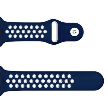 Imagem de Pulseira para Apple Watch 38/40mm Sport Silicone - Azul  GT - GOLDENTE