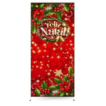 Imagem de Painel Romano Lateral Natal Veste Facil 0,90mx 2,20m (PLNAT0034)