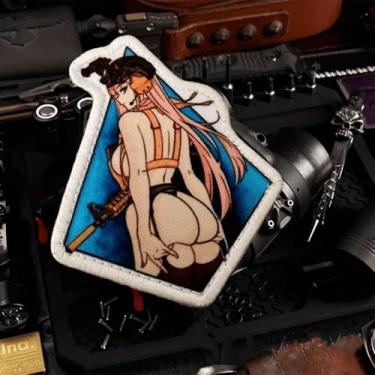 Imagem de Emblema tático Special Girl v8, emblema de gancho e laço, braçadeira de crachá de moral militar para mochila de roupas, bonés, porta-pratos e coletes - adesivos de moral