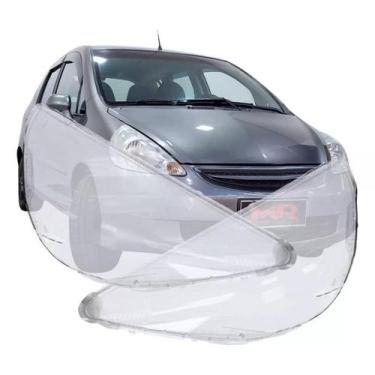 Imagem de Par Lente Farol Fit 03 04 2005 2006 2007 2008 Policarbonato - MR