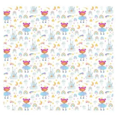 Imagem de Papel de Parede Adesivo Infantil Princesa Quarto Menina - 808pcp - All