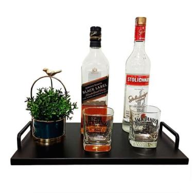 Imagem de Bandeja Para Bebidas Café Da Manhã Chás Decoração Para Casa - Facris