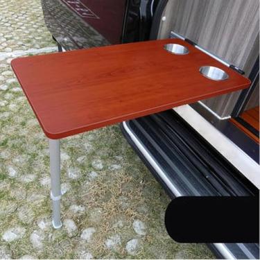 Imagem de Mesa Dobrável De Parede Para Rv, Mesa De Jantar, Mesa De Parede Com Pernas De Mesa Telescópicas Para Motorhome, Piquenique De Acampamento Ao Ar Livre, Red