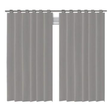 Imagem de Cortina Resistente Blackout Antiácaro Corta Luz 2,00 X 1,40 - ZEM