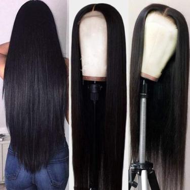 Imagem de Perucas Hermosa Lace Front Human Hair 16" 12A 220% de densidade