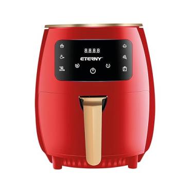 Imagem de Fritadeira Elétrica Antiaderente Silenciosa 4,5L 220V - Vermelha