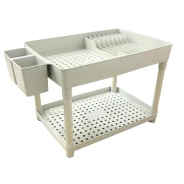 Imagem de Escorredor De Louça Organizador De Pia Branco