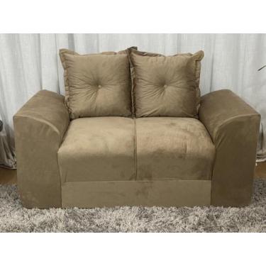 Imagem de Sofá 2 Lugares Bege 607 Modelo Porto - Alpoim