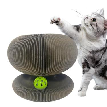 Imagem de Fecadou Tabuleiro Arranhador Para Gatos | Brinquedo Arranhador Para Gatos | Brinquedo Interativo Com Jogo Variável Para Gatinhos | Para Sofá Interior Casa Diversão Afiar Unhas