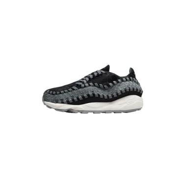 Imagem de NIKE Air Footscape Woven, Sneaker mulher, Preto cinzento fumado branco, 39 BR