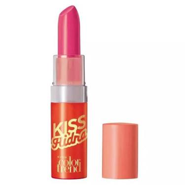 Imagem de Batom Kiss Hidra Color Trend Rosa Chicle Avon