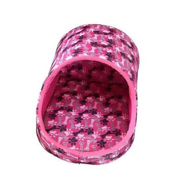 Imagem de Caminha Iglu Para Cachorro Em Tecido Tactel Confortável - no-brand, Ri