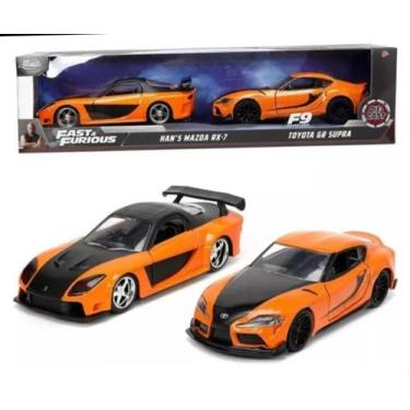 Imagem de Miniatura Hans Mazda rx-7 e Toyota gr supra escala 1/32 jada - Jada To
